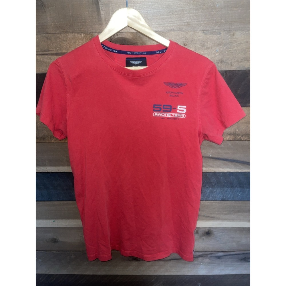 Aston Martin Racing Hackett T Shirt Sz 15/16 Yourh Red